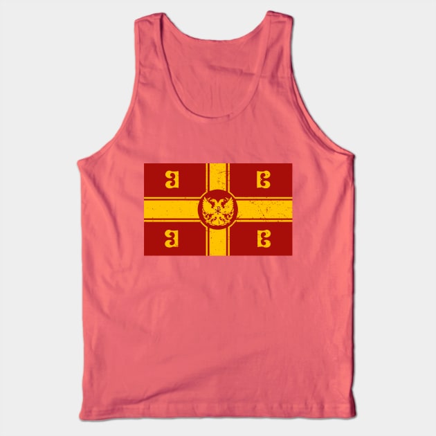 Byzantine Empire Flag Tank Top by Virly